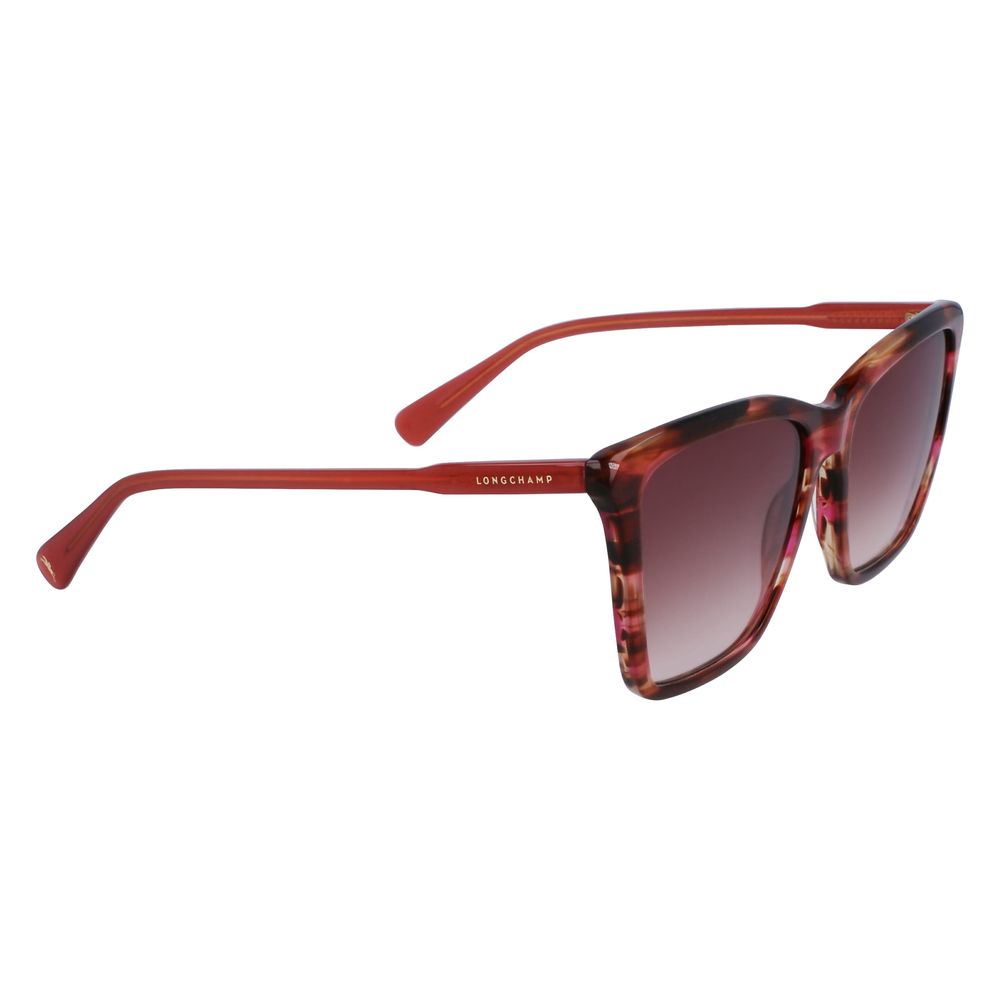 Rote Sonnenbrille aus Acetat