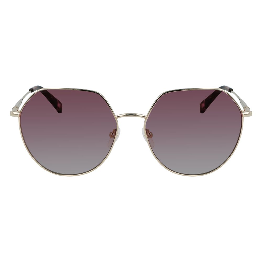 Bicolor Metal Sunglasses