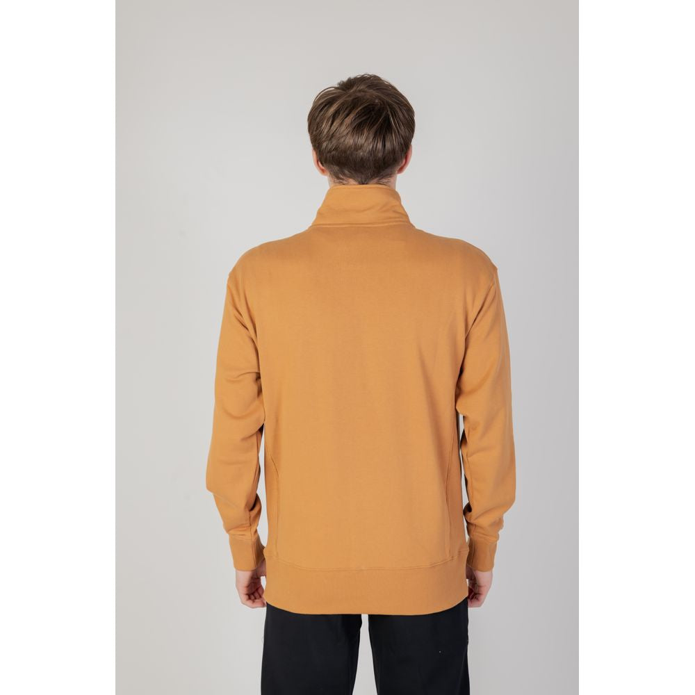 Brauner Baumwollpullover