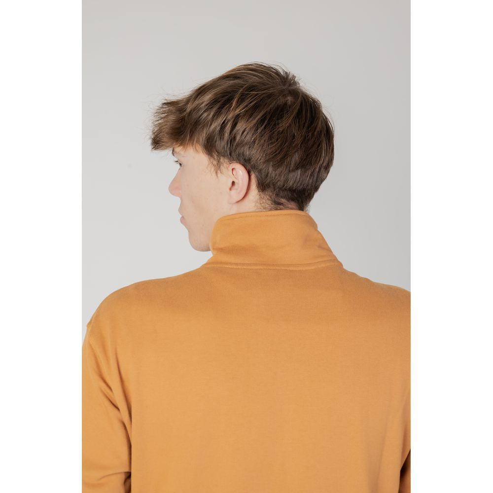 Brauner Baumwollpullover