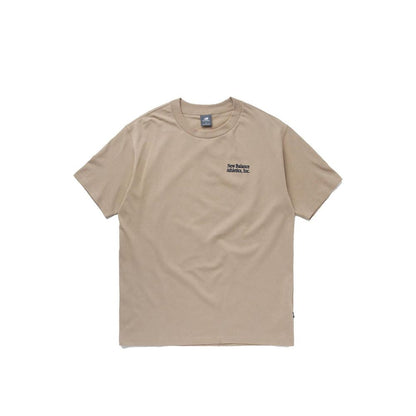 Camiseta de algodón beige