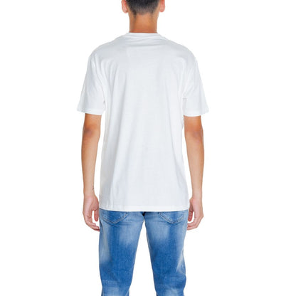 Camiseta de algodón blanca