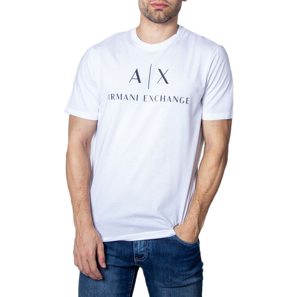 Camiseta de algodón blanca