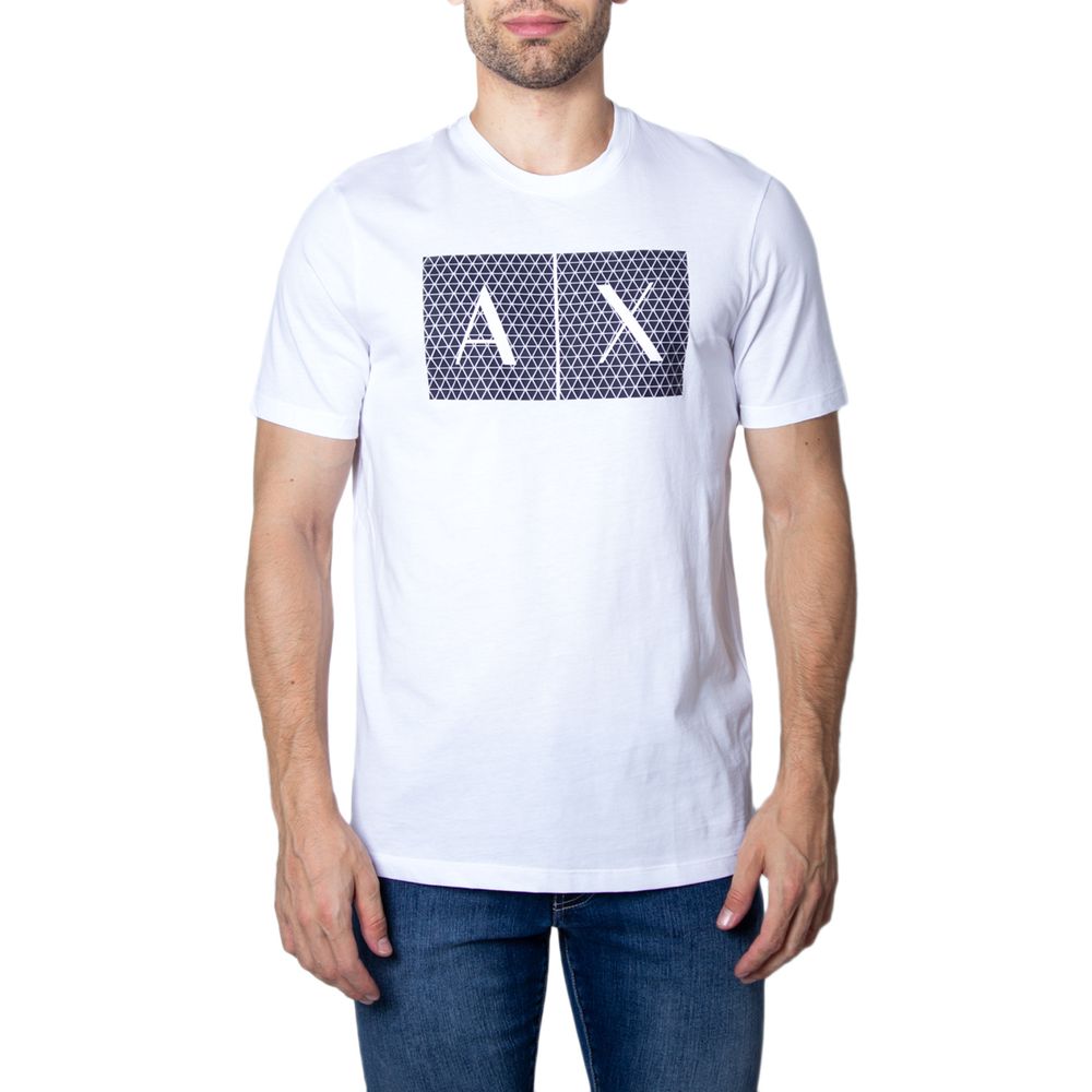 Camiseta de algodón blanca