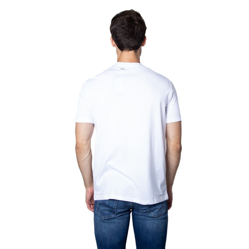 Camiseta de algodón blanca