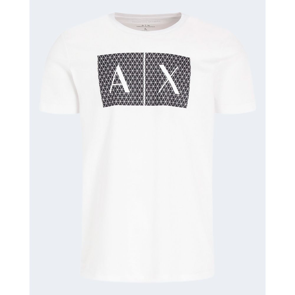 Camiseta de algodón blanca