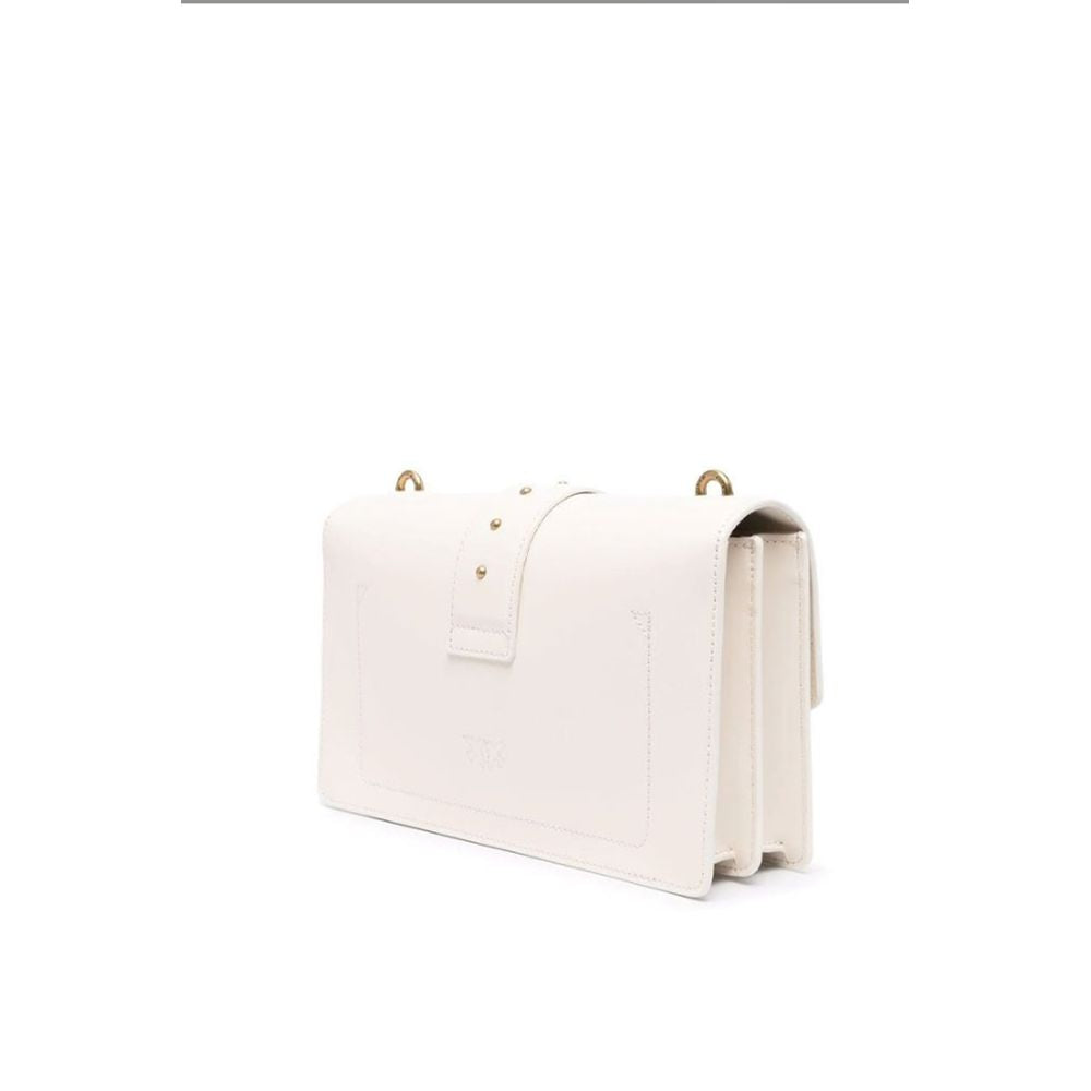 White Leather Handbag