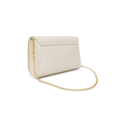 Beige Handtasche aus Polyethylen