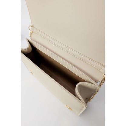 Beige Handtasche aus Polyethylen