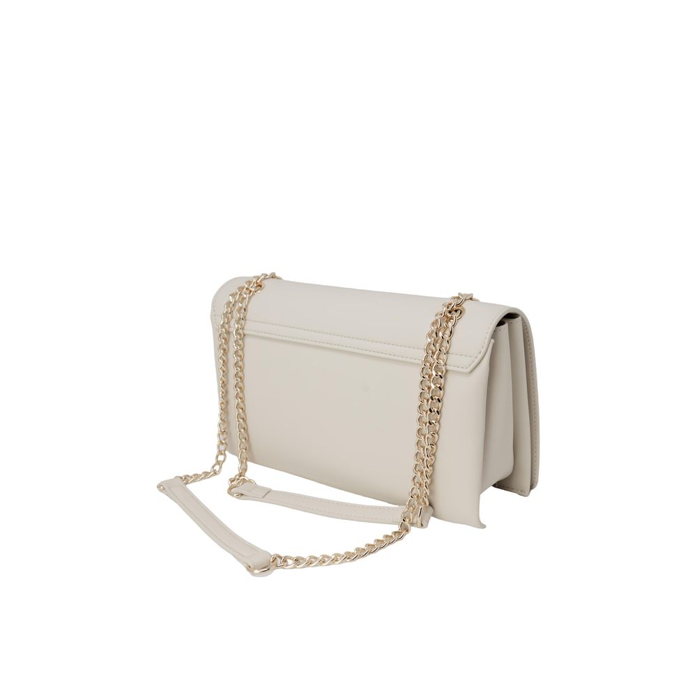 Beige Handtasche aus Polyethylen