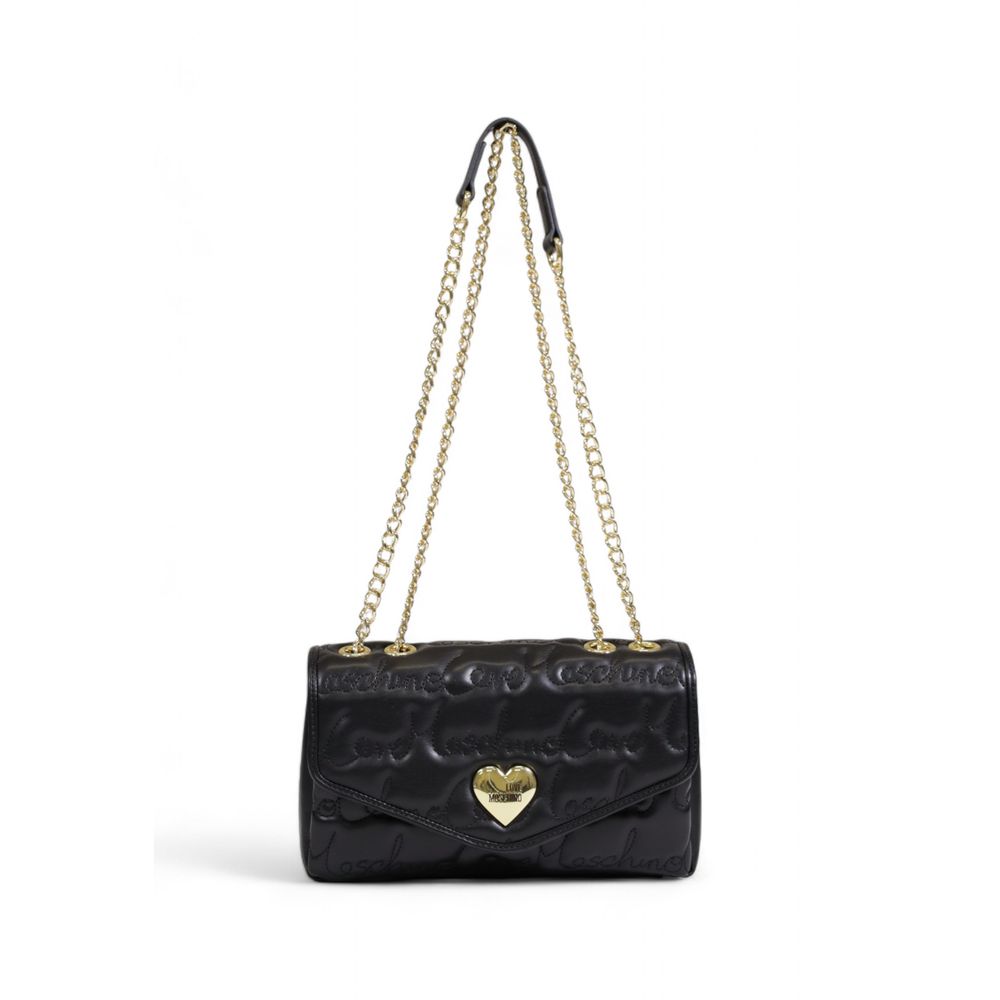 Bolso de mano de polietileno negro