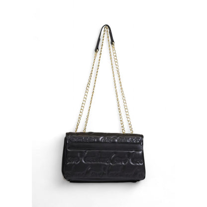 Bolso de mano de polietileno negro