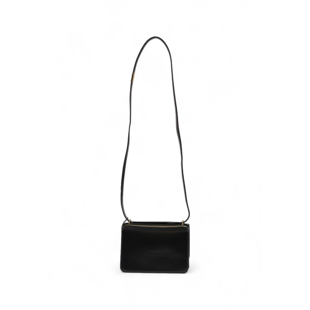 Bolso de mano de polietileno negro