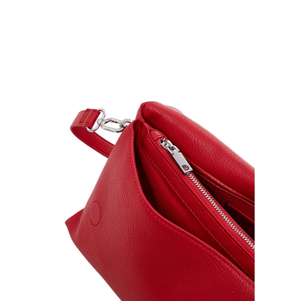 Rote Handtasche aus Polyethylen