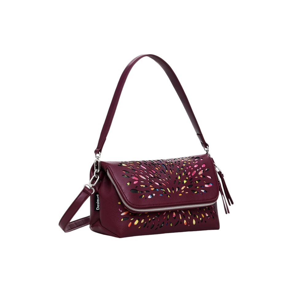 Bordeaux Polyethylene Handbag