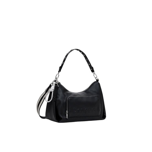 Bolso de mano de polietileno negro