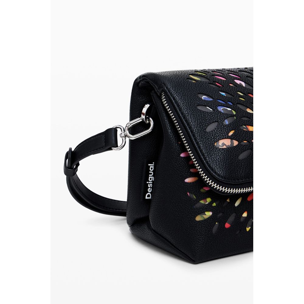 Bolso de mano de polietileno negro