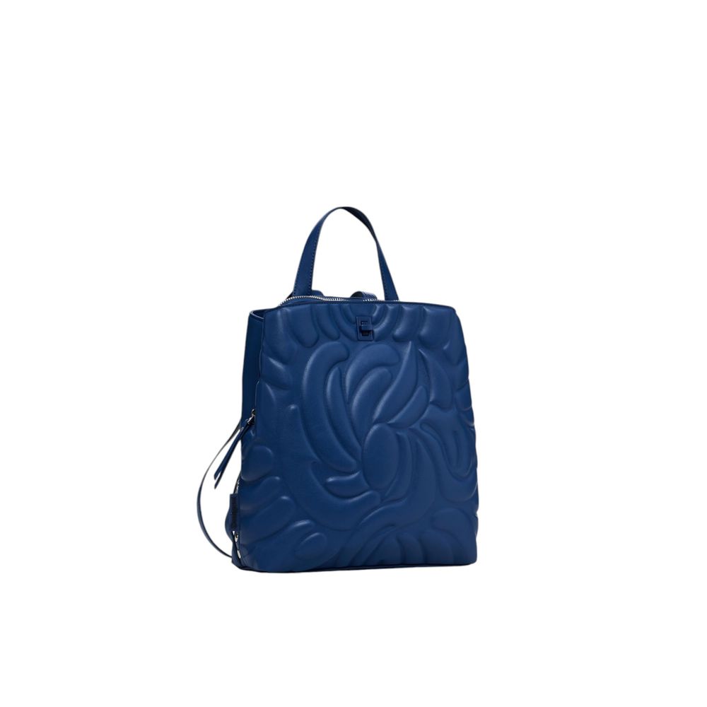 Blue Polyethylene Backpack