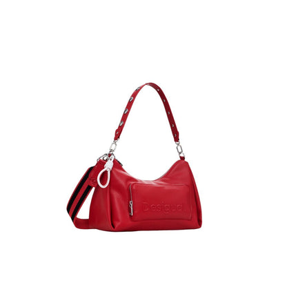 Rote Handtasche aus Polyethylen