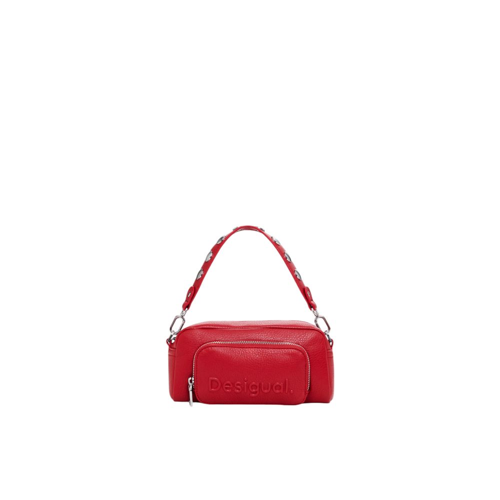 Rote Handtasche aus Polyethylen