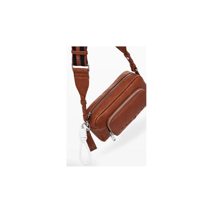 Brown Polyethylene Handbag