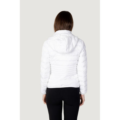 White Polyester Jackets & Coat