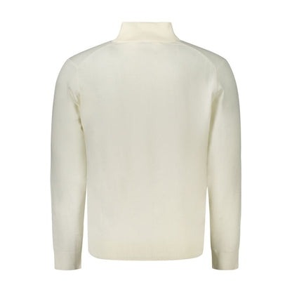 White Polyester Sweater