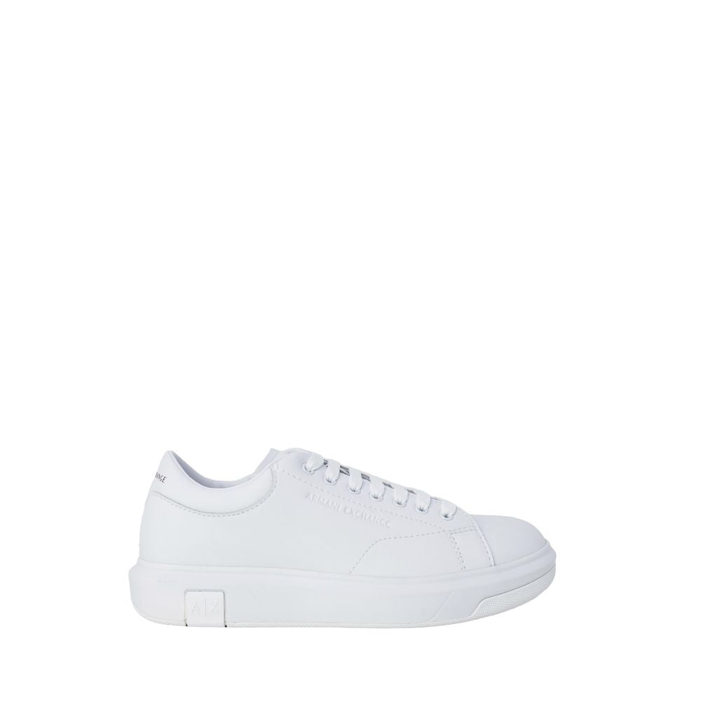 White Leather Sneaker