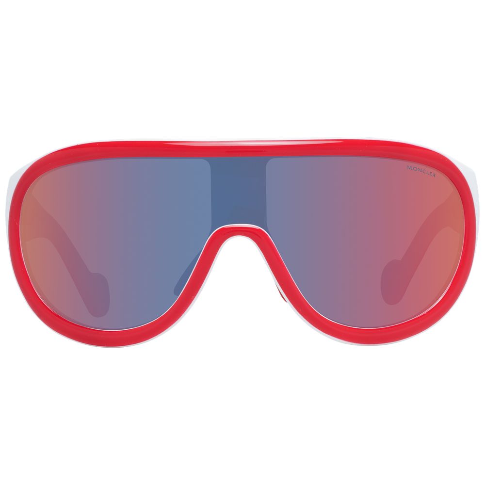 Gafas de sol unisex de color rojo