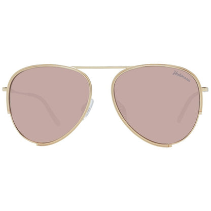 Gafas de sol doradas para mujer