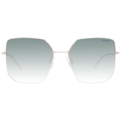 Gafas de sol doradas para mujer