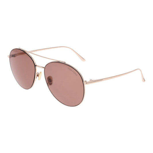 Gafas de sol para mujer en oro rosa