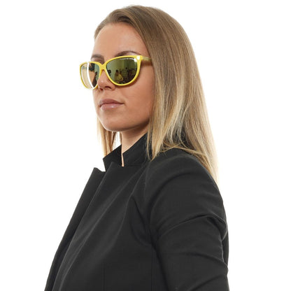 Gafas de sol amarillas para mujer