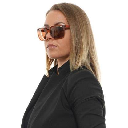 Braune Sonnenbrille für Damen