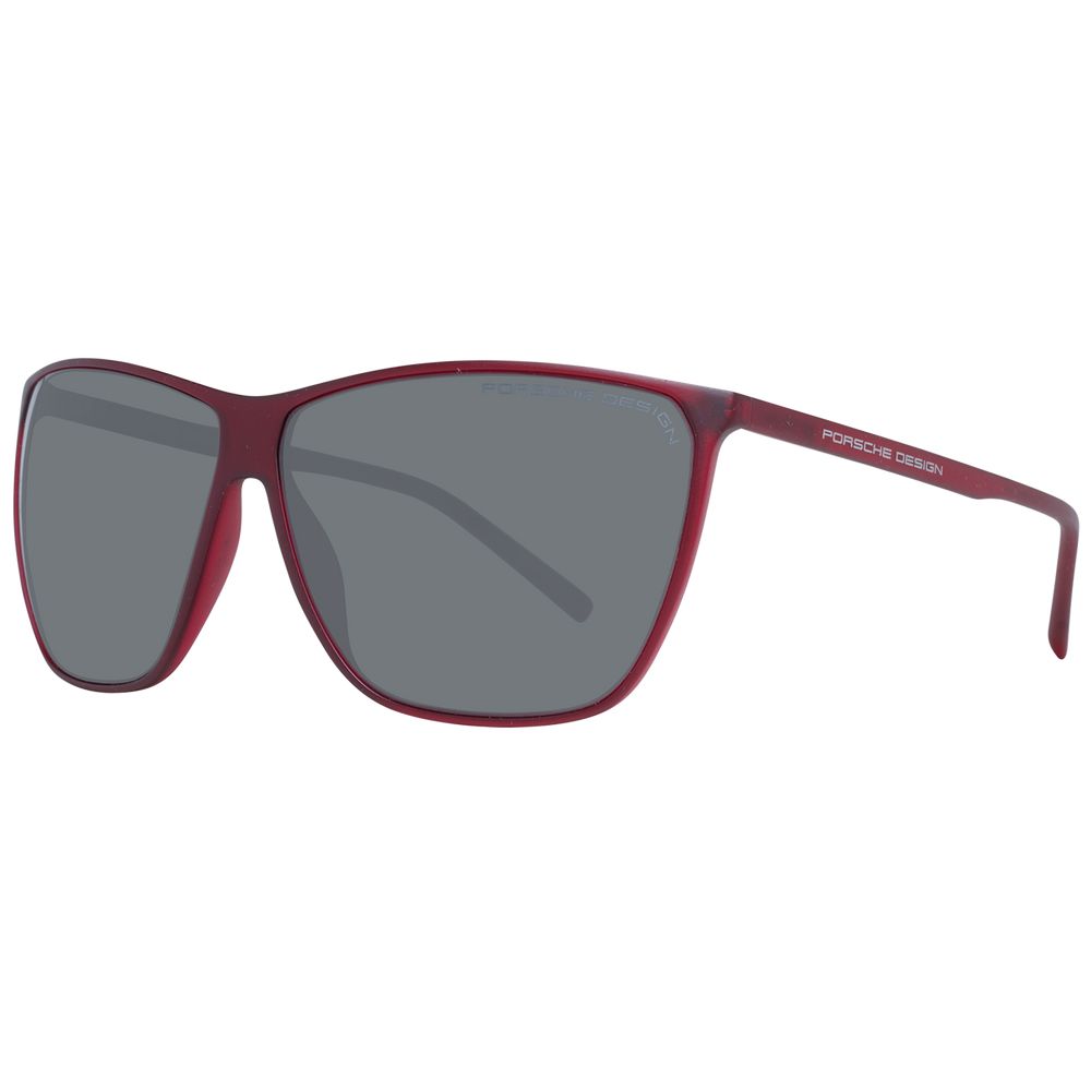 Gafas de sol unisex de color rojo