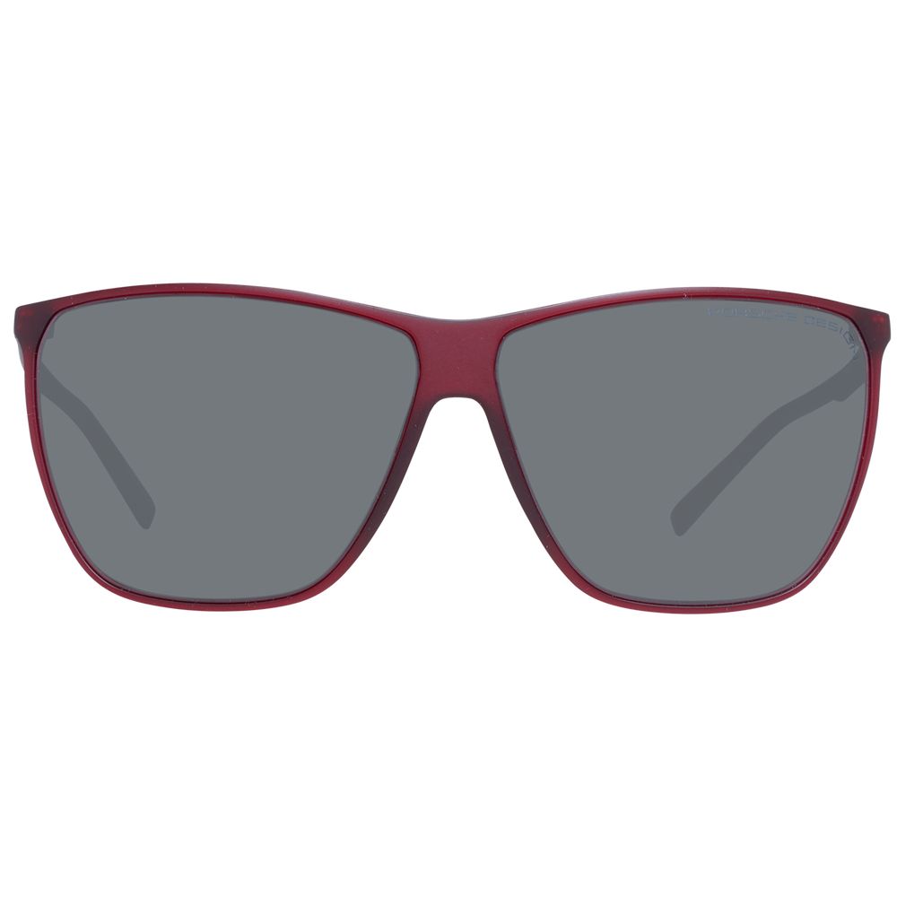 Gafas de sol unisex de color rojo