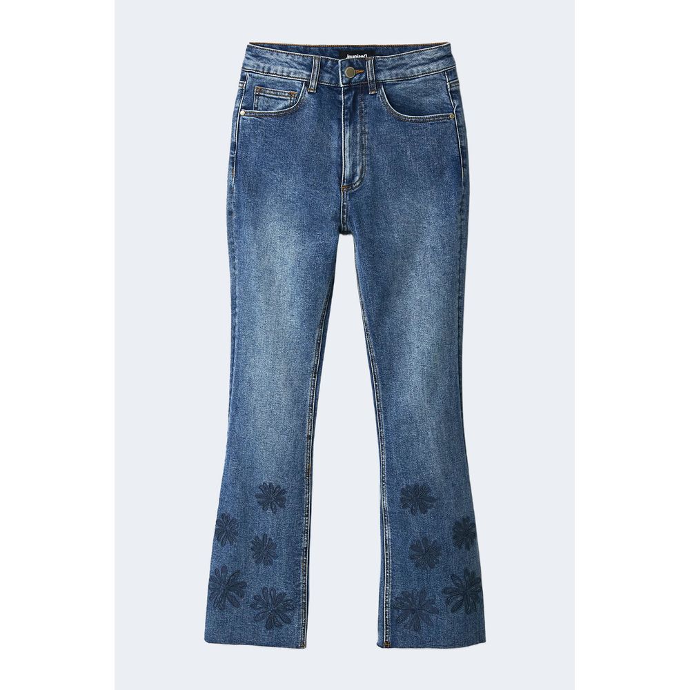 Blaue Jeans und Hose aus Baumwolle