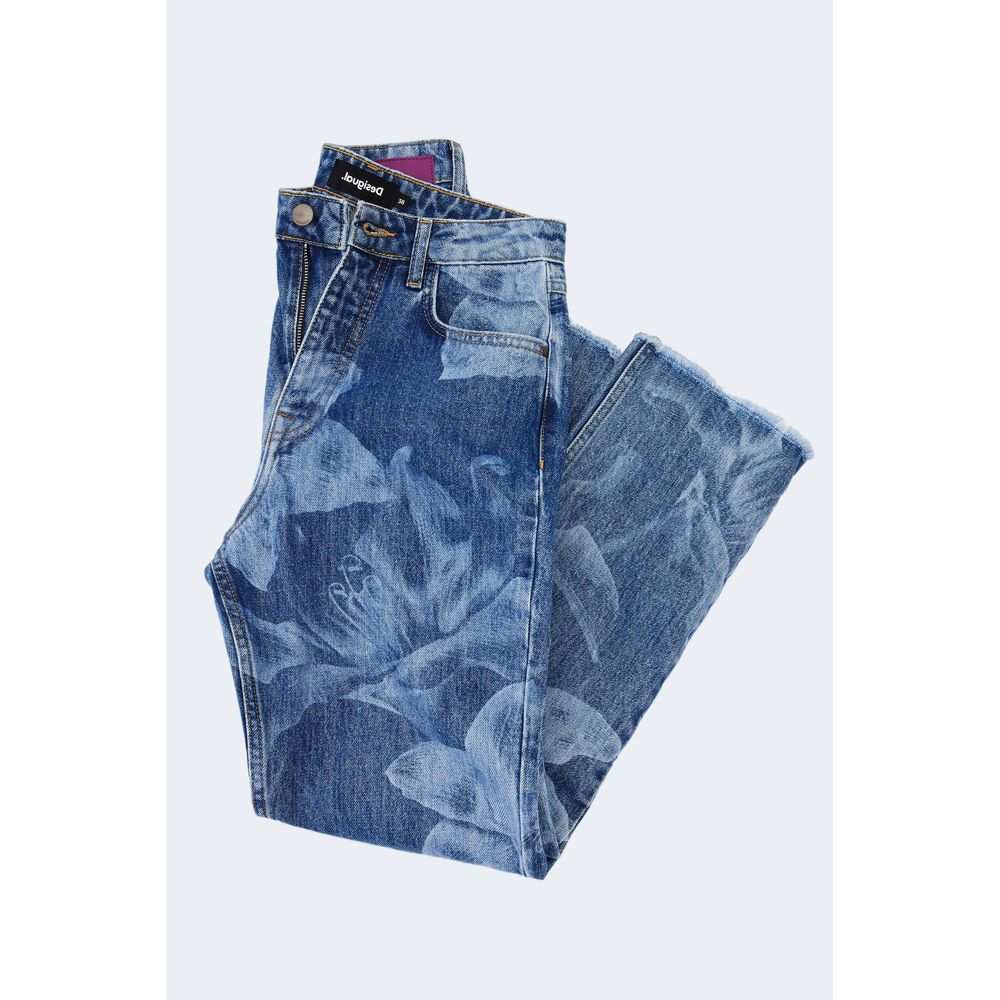 Blaue Jeans und Hose aus Baumwolle