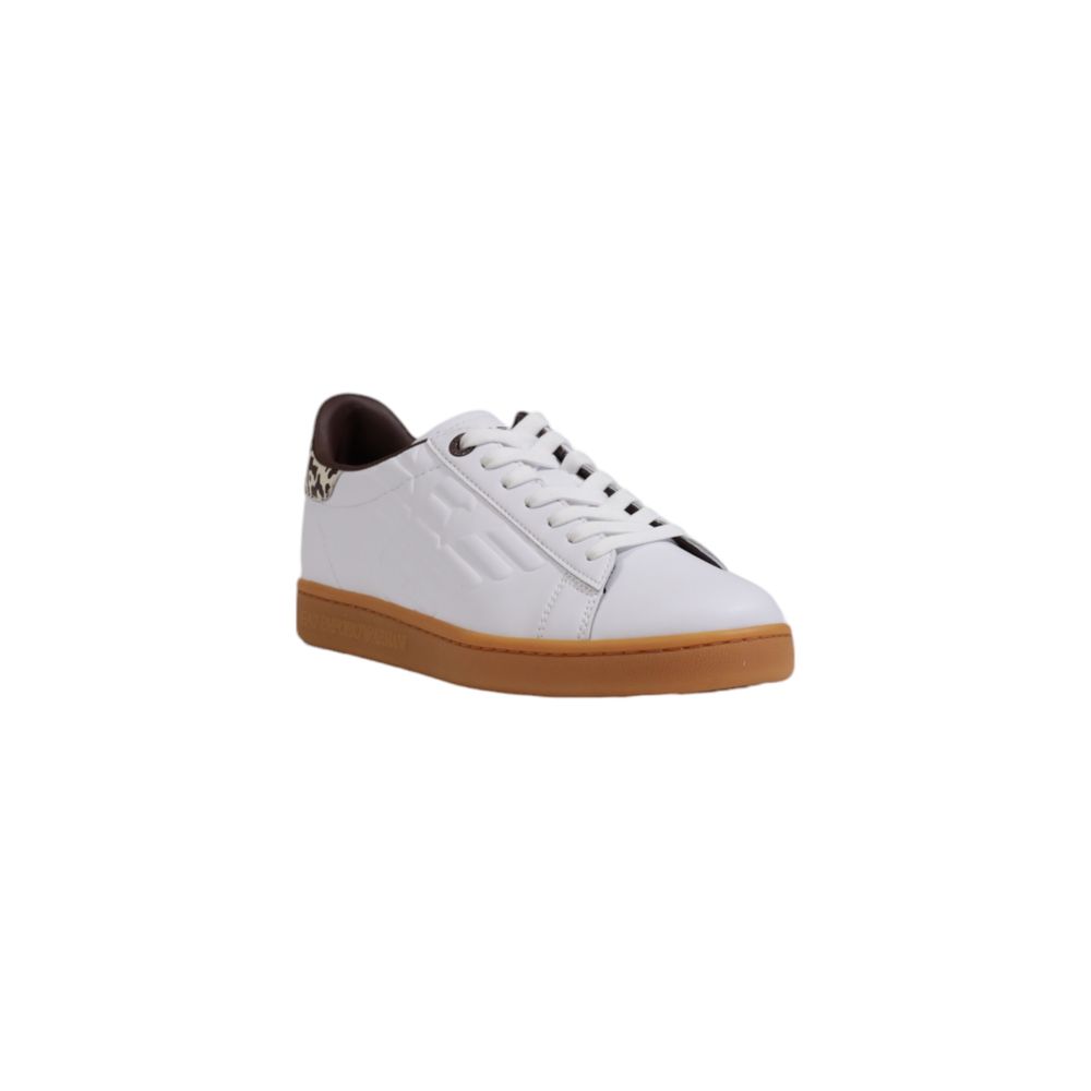 Beige Ledersneaker