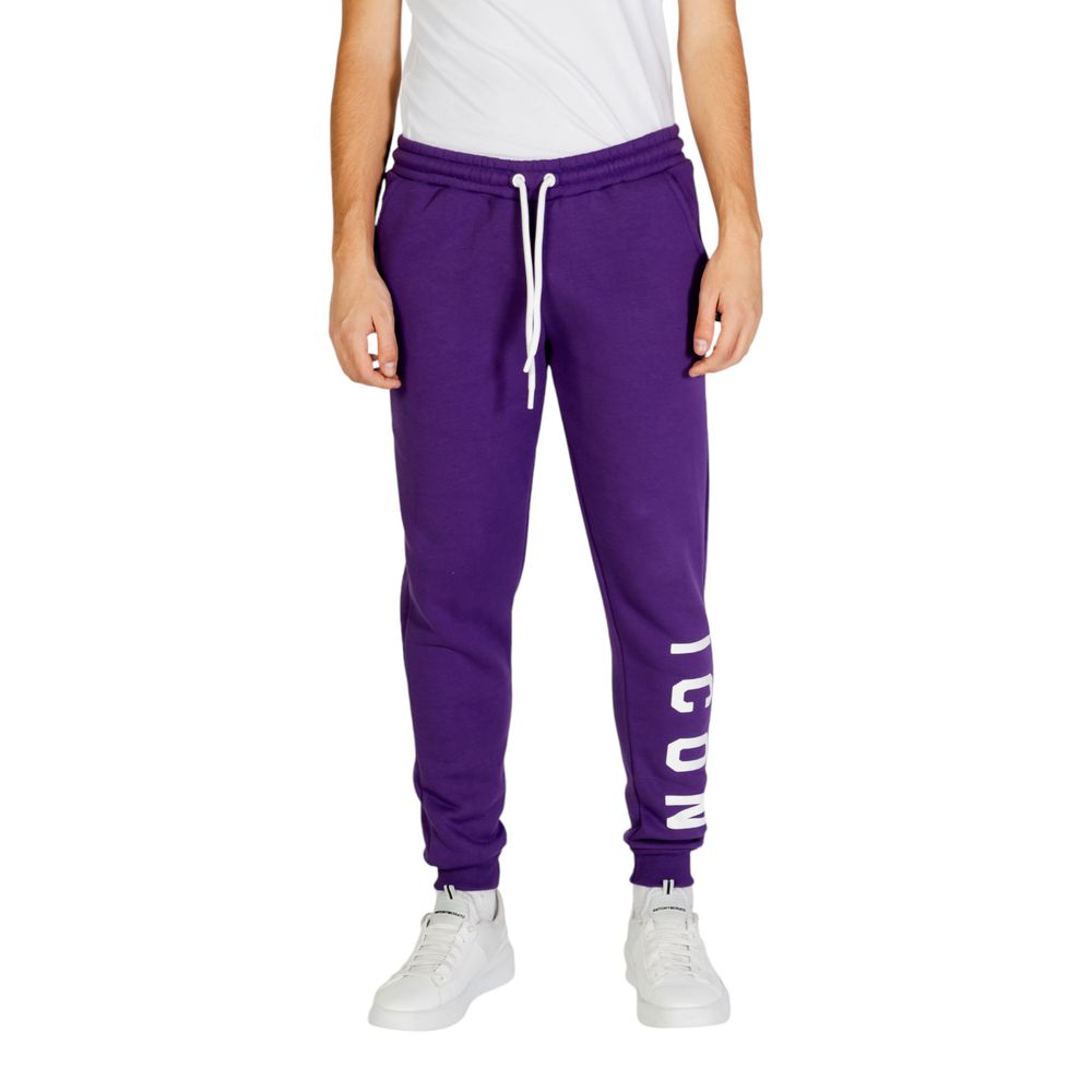 Purple Cotton Jeans & Pant