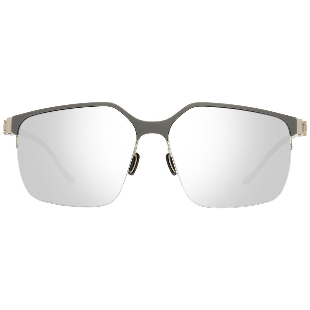 Gafas de sol de metal gris