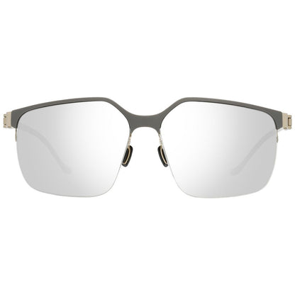 Gafas de sol de metal gris