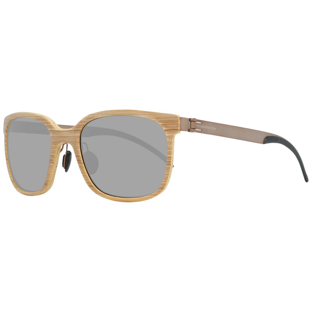 Brown Metal Sunglasses