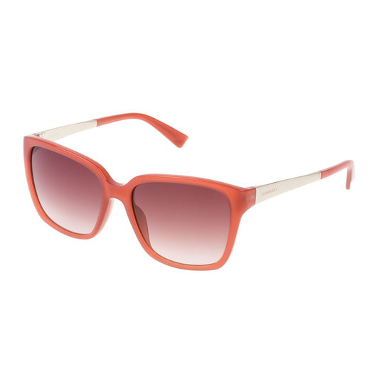 Rosa Sonnenbrille aus Acetat