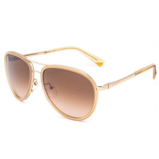 Goldene Sonnenbrille aus Acetat