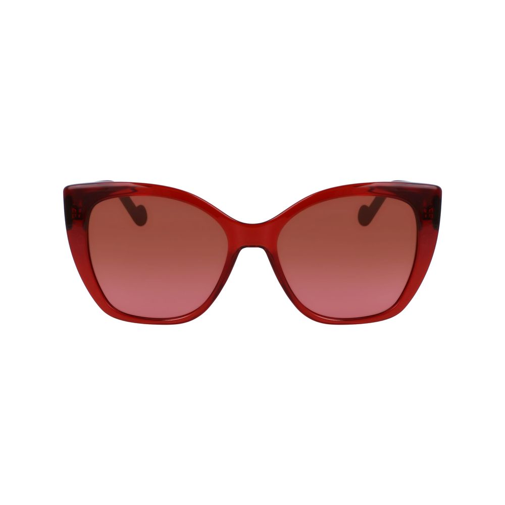 Gafas de sol inyectadas en rojo