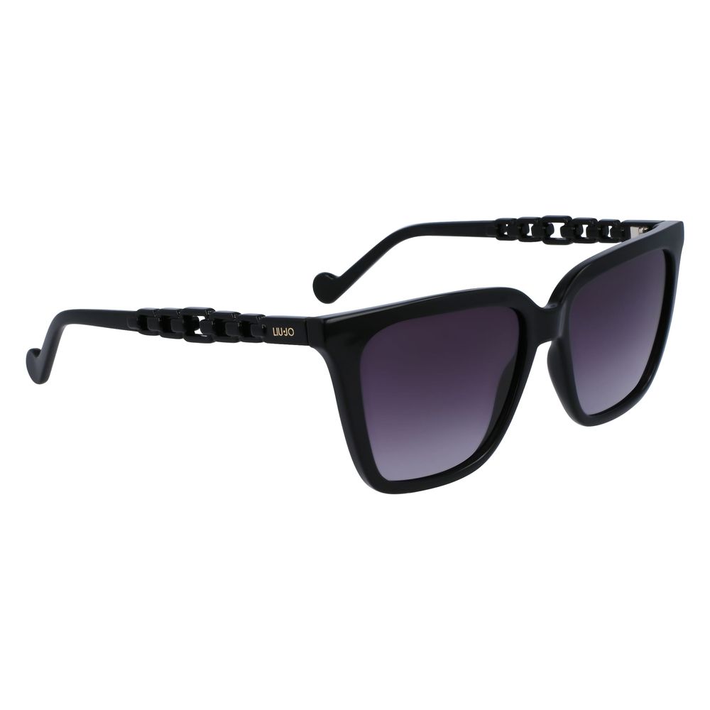 Black Injected Sunglasses