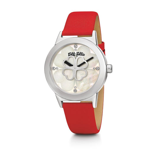 Red Leather Watch