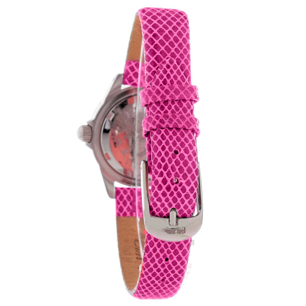 Reloj de piel multicolor