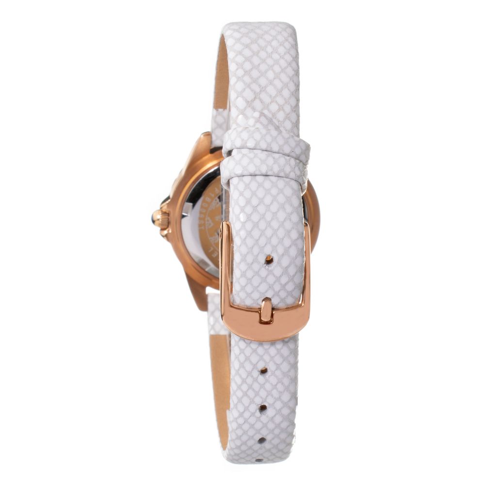 White Leather Watch